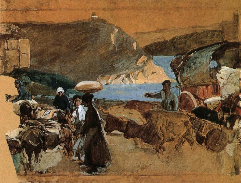 Joaquin Sorolla Biscay provinces draft